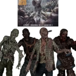 The Walking Dead Walkers 5-Inch Actionfiguren 4-Pack