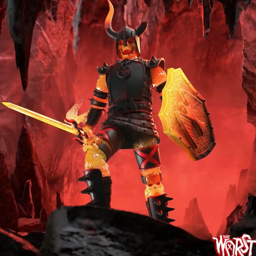 The Worst Ultimates Wave 4 Actionfigur Black Falcon (Hellfire)