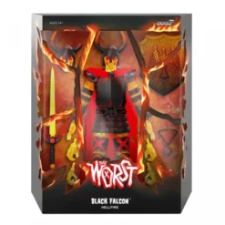 The Worst Ultimates Wave 4 Actionfigur Black Falcon (Hellfire)