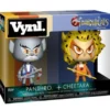 ThunderCats VYNL Vinyl Figuren Doppelpack Panthro & Cheetara 10 cm