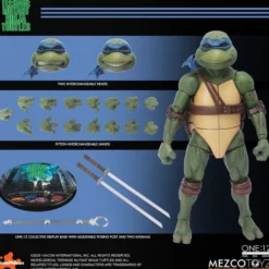 TMNT Actionfiguren Box-Set 1/12 Teenage Mutant Ninja Turtles (1990 Movie) 15 cm