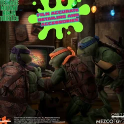 TMNT Actionfiguren Box-Set 1/12 Teenage Mutant Ninja Turtles (1990 Movie) 15 cm