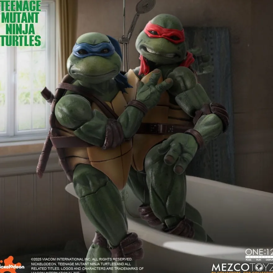 TMNT Actionfiguren Box-Set 1/12 Teenage Mutant Ninja Turtles (1990 Movie) 15 cm