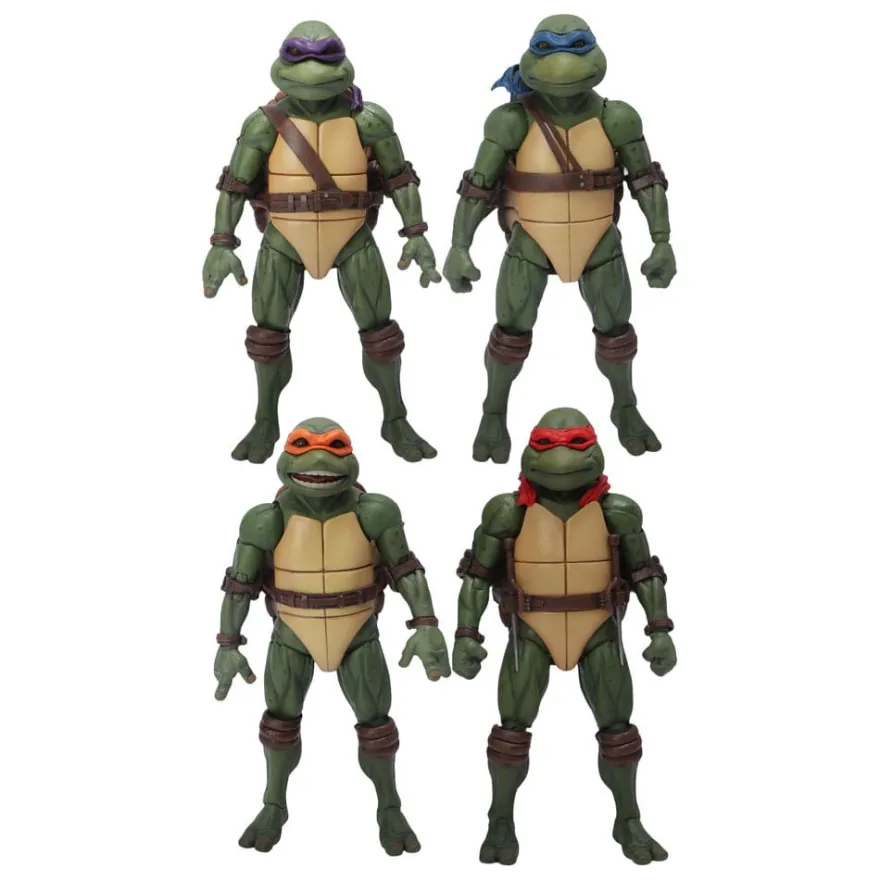 TMNT Actionfiguren Box-Set 1/12 Teenage Mutant Ninja Turtles (1990 Movie) 15 cm
