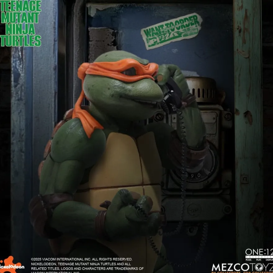 TMNT Actionfiguren Box-Set 1/12 Teenage Mutant Ninja Turtles (1990 Movie) 15 cm