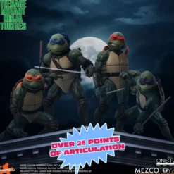 TMNT Actionfiguren Box-Set 1/12 Teenage Mutant Ninja Turtles (1990 Movie) 15 cm