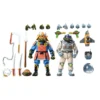 TMNT (Cartoon) Actionfiguren 2er-Pack Space Adventure & Samurai Turtles 18 cm