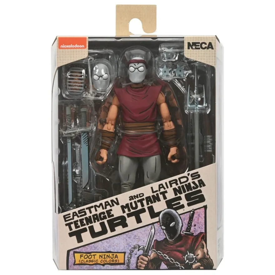 TMNT (Mirage Comics) Actionfigur Foot Ninja Classic Colors 18 cm