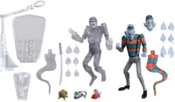 TMNT Saturday Morning Adventures Actionfiguren 2-Pack Creepy Eddie & Shibano-Sama 17 cm