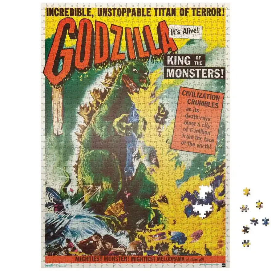 Toho Puzzle Godzilla King of Monsters (U.S. release One Sheet Poster)