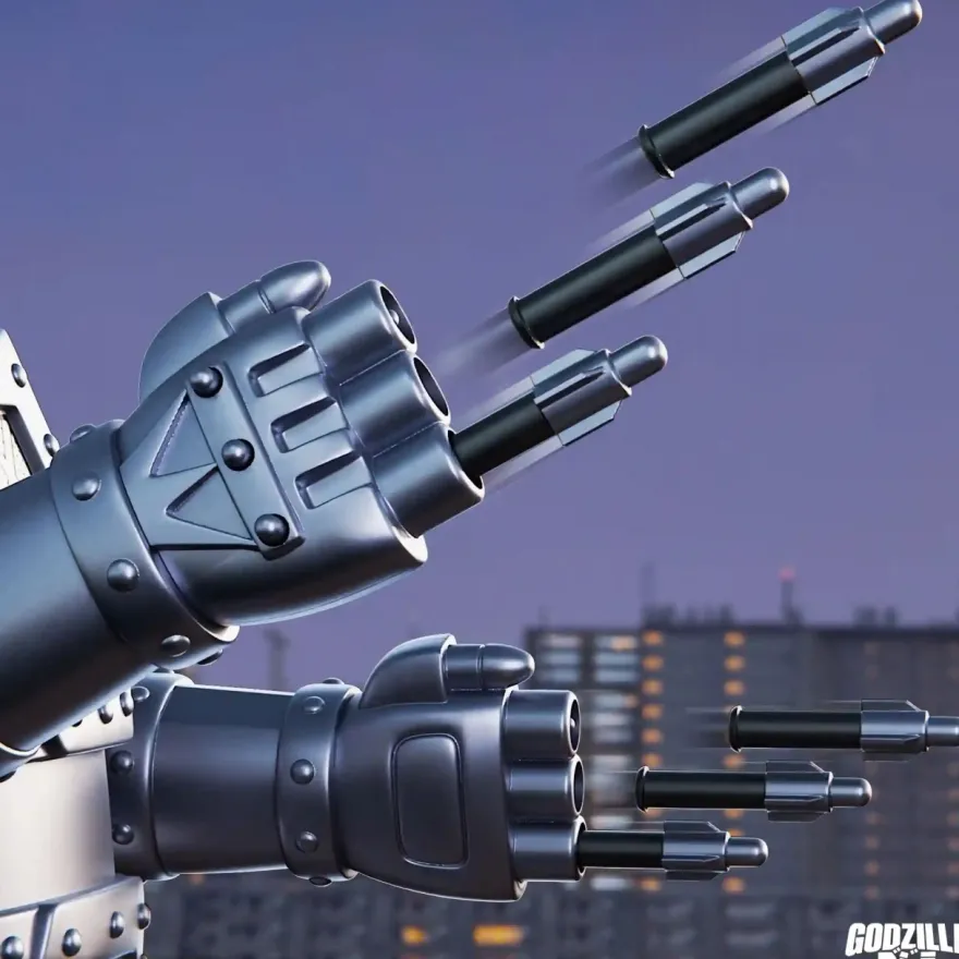 Toho Super Shogun Mechagodzilla (Metallic)