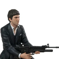 Tony Montana Disparando Figura 18 cm Scarface