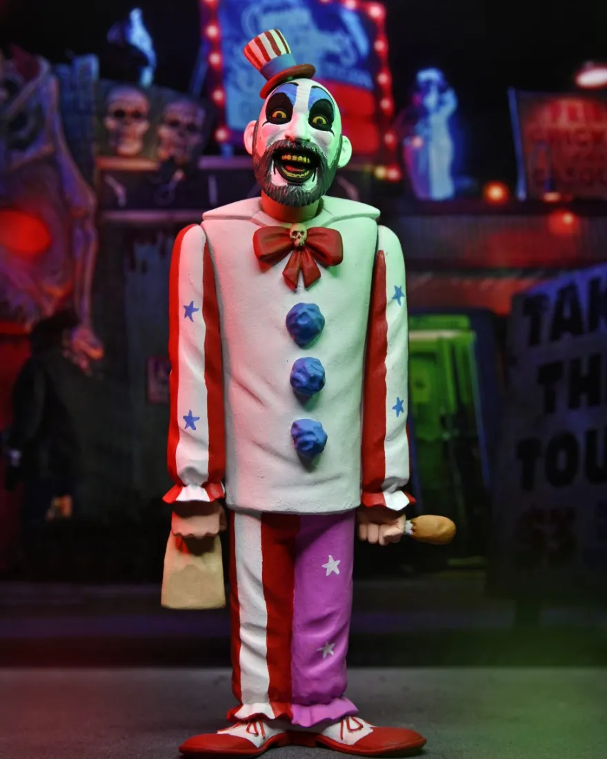 Toony Terrors Haus der 1000 Leichen Actionfigur Captain Spaulding