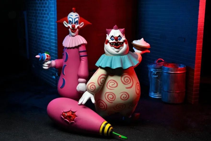 Toony Terrors Killer Klowns from Outer Space Actionfiguren Slim & Chubby (2-Pack)
