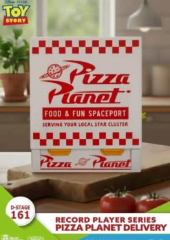 Toy Story Record Player Series PVC Figur Pizza Planet Delivery 12 cm