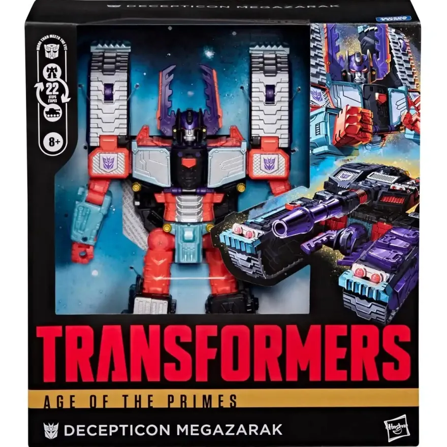 Transformers Age of the Primes Leader Class Megazarak Actionfigur