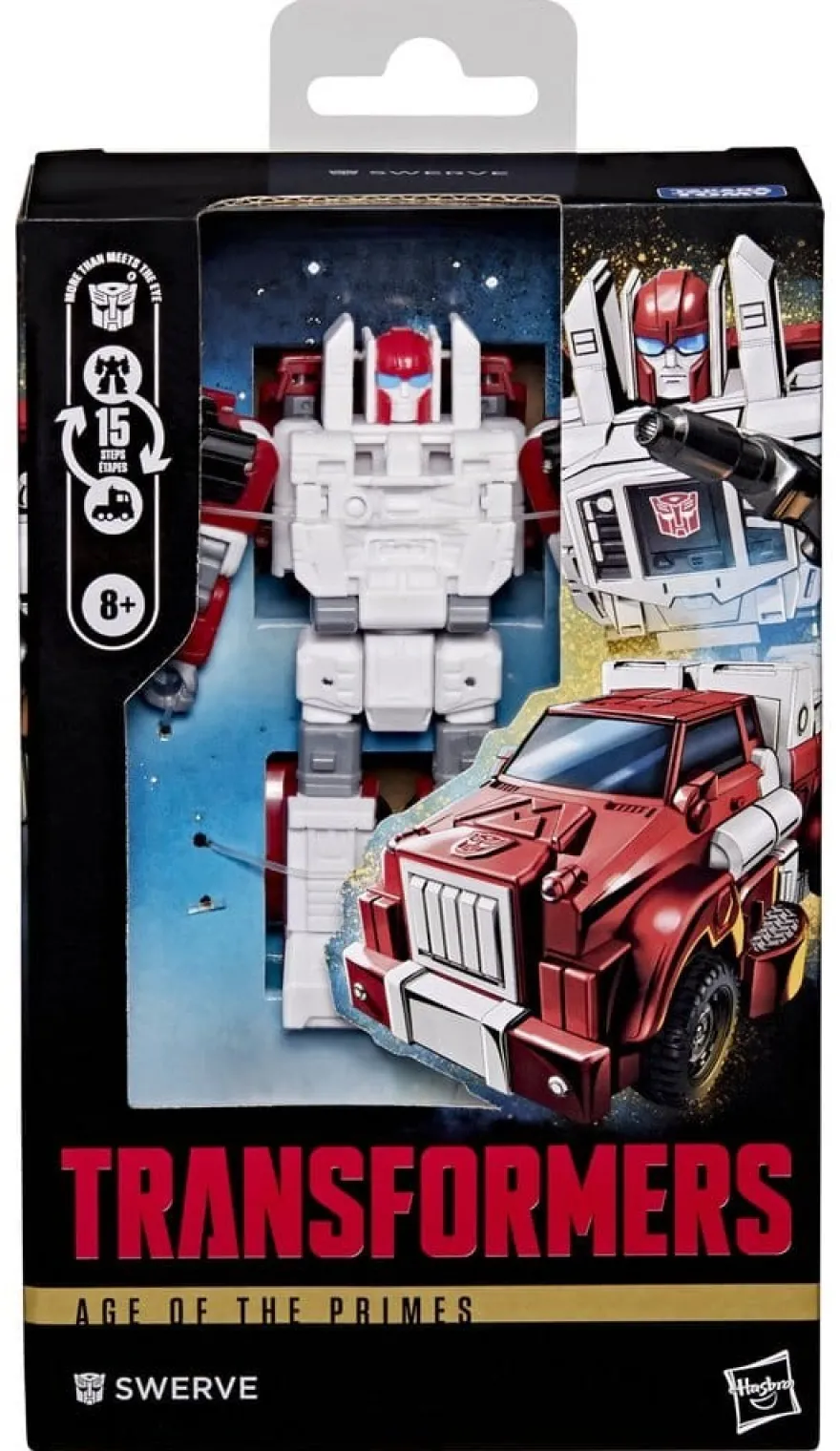 Transformers Age of the Primes Deluxe Class Actionfigur Swerve 11 cm