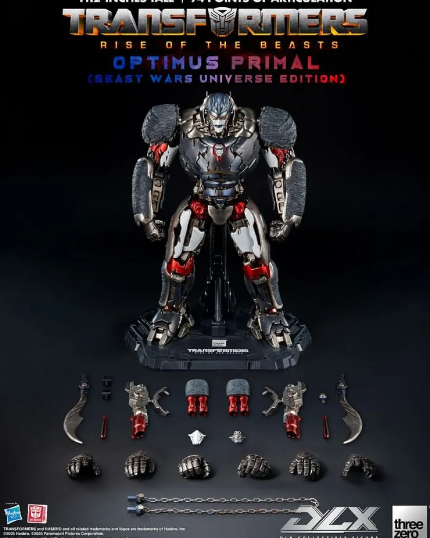 Transformers: Aufstieg der Bestien DLX Actionfigur Optimus Primal (Beast Wars Universe) 29 cm