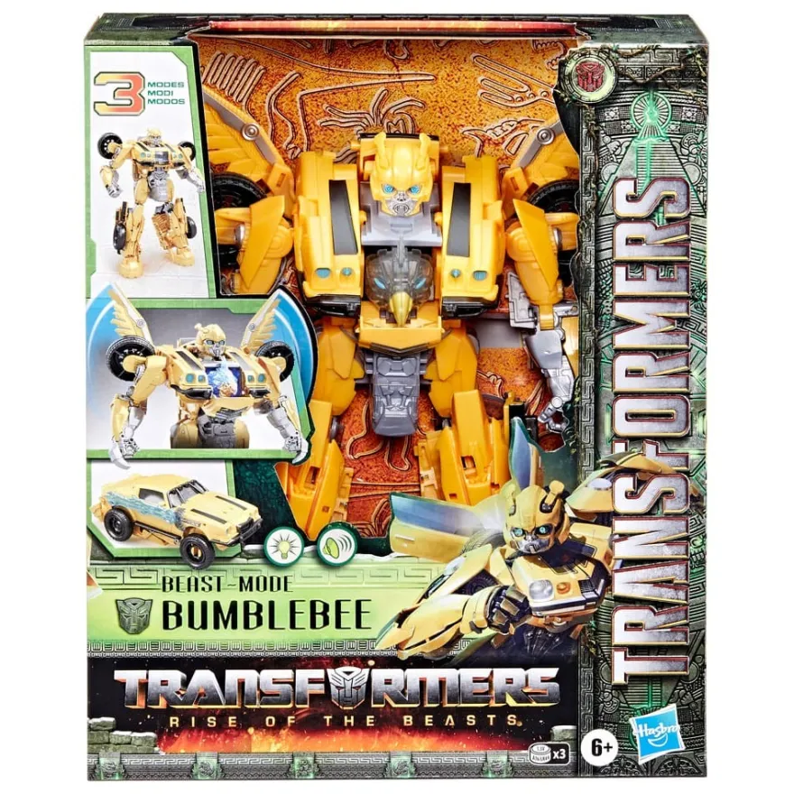 Transformers: Aufstieg der Bestien Elektronische Actionfigur Beast-Mode Bumblebee 25 cm *Englische V