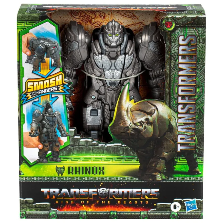 Transformers: Aufstieg der Bestien Smash Changers Actionfigur Rhinox 23 cm