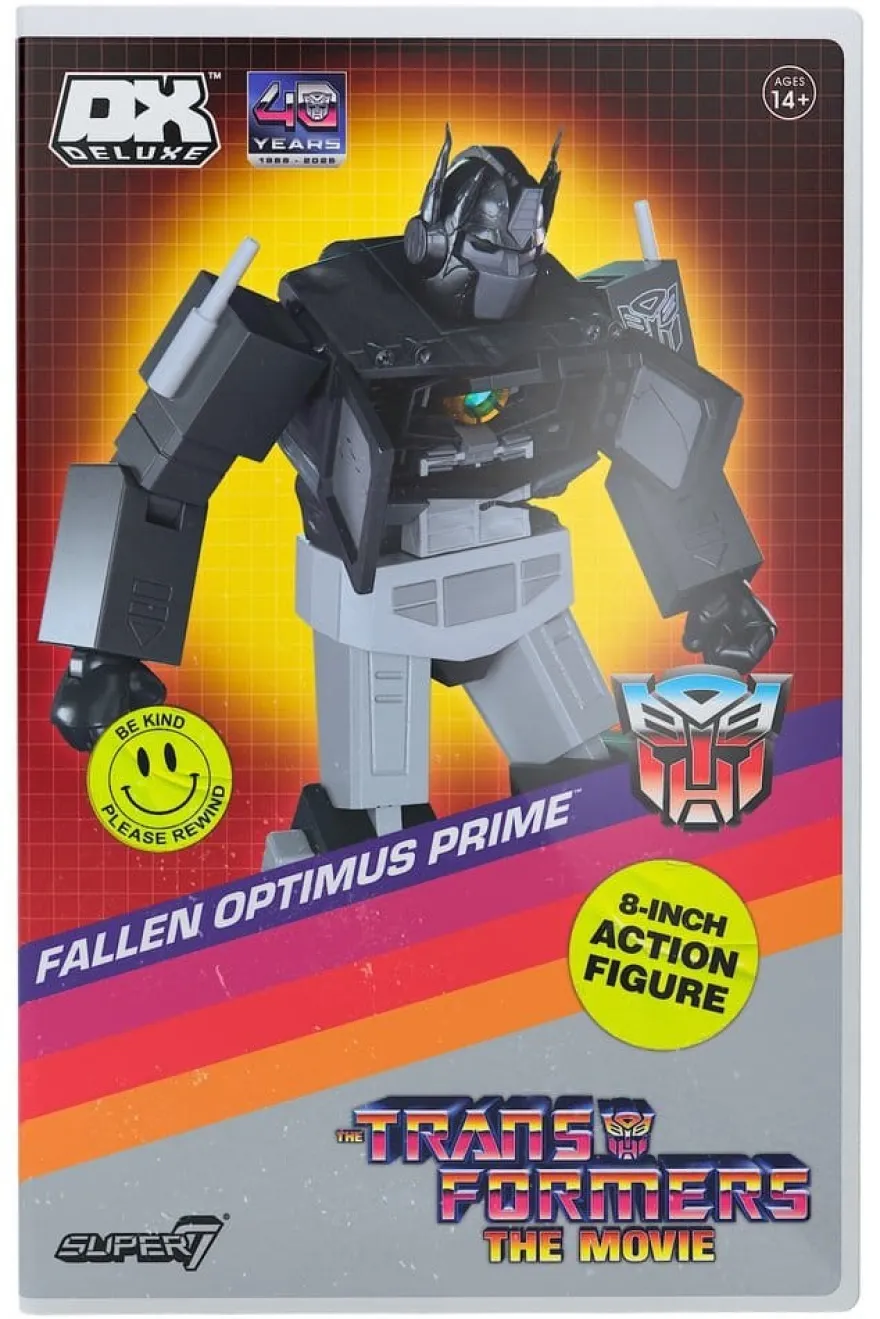 Transformers Deluxe Actionfigur Wave 02 Dead Optimus Prime (VHS, The Movie)
