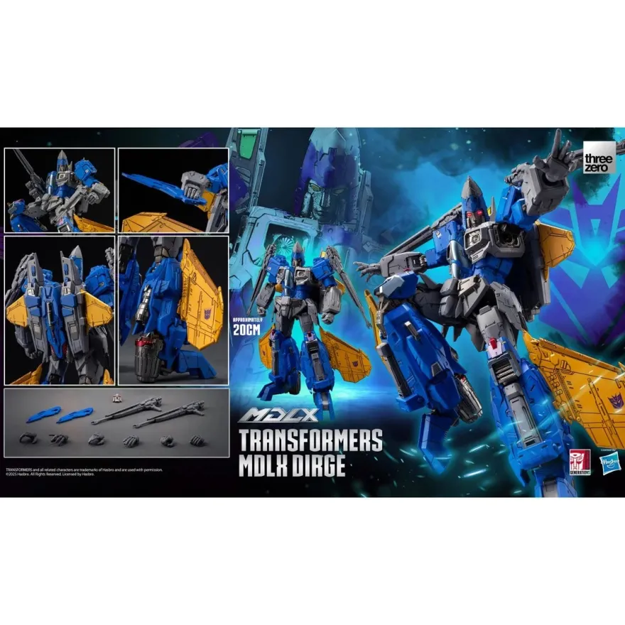 Transformers Dirge MDLX Actionfigur