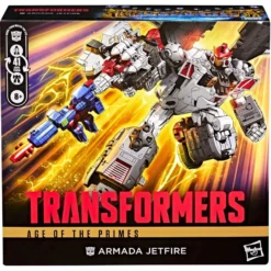 Transformers Generations Age of the Primes Commander Armada Jetfire with Requiem Blaster