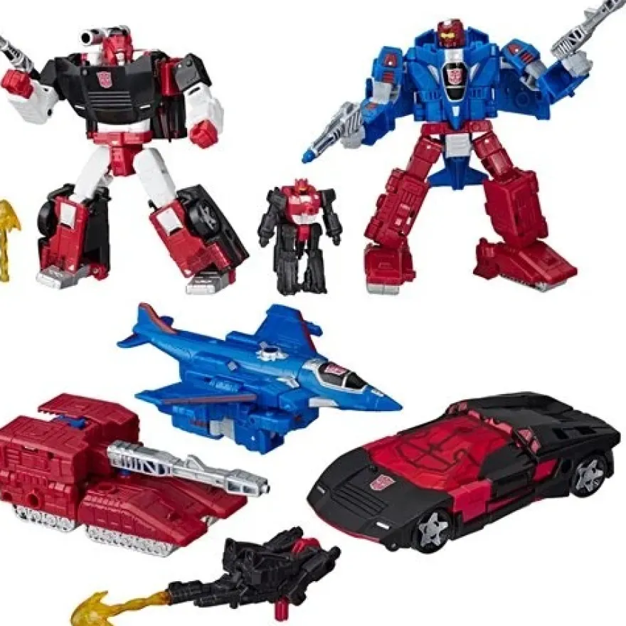 Transformers Generations WFC Siege Deluxe WFC-S26 Autobot Alphastrike Counterforce 3-Pack