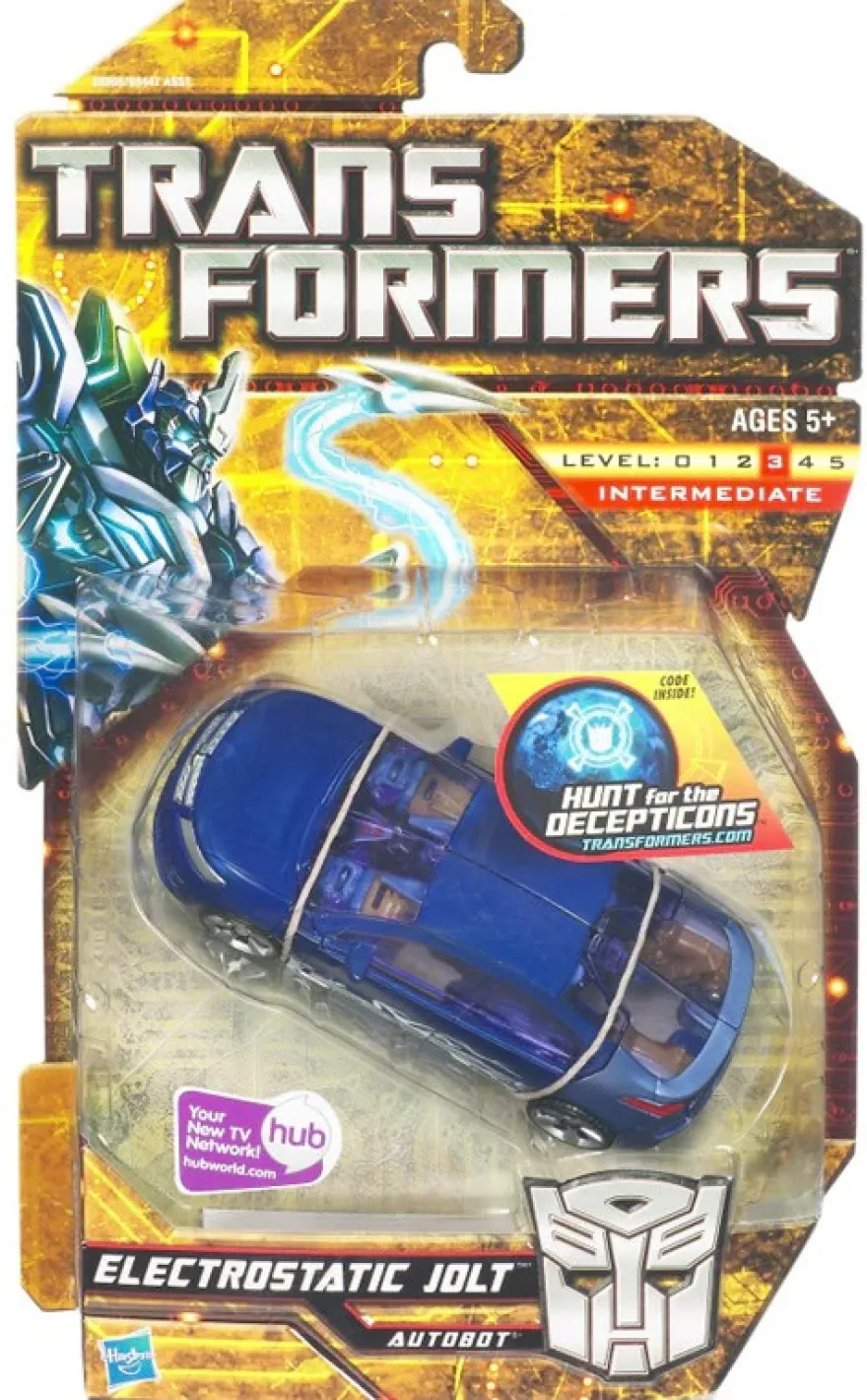 Transformers Hunt for the Decepticons Electrostatic Jolt Deluxe Actionfigur