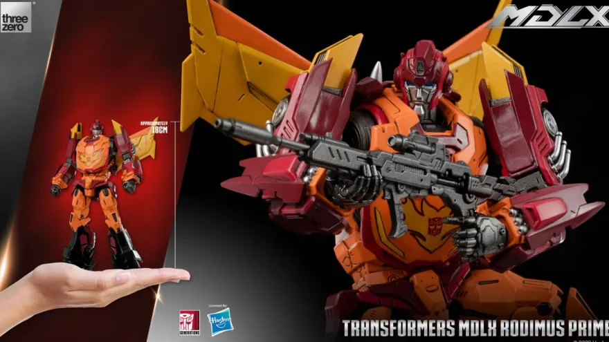 Transformers MDLX Actionfigur Rodimus Prime