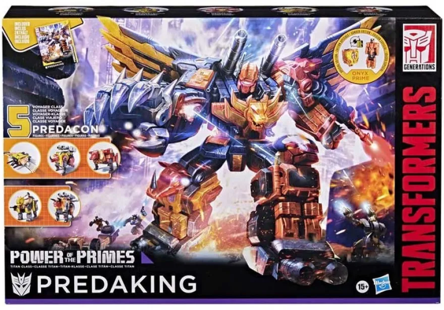 Transformers Power of the Primes Combiner Actionfigur Predaking 45 cm