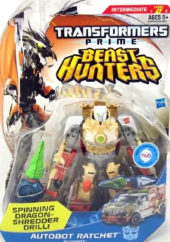 Transformers Prime Beast Hunters 6 Inch Actionfigur Deluxe Class Wave 3 - Ratchet