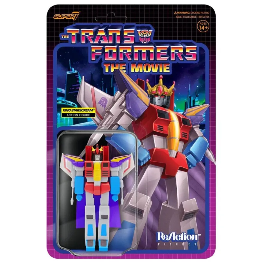 Transformers ReAction Actionfigur King Starscream