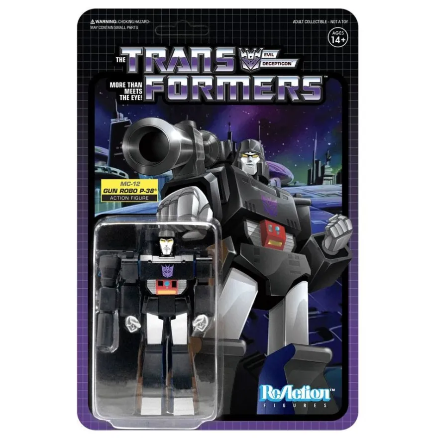 Transformers ReAction Actionfigur Megatron MC-12