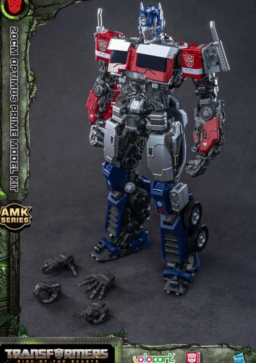 Transformers: Rise of the Beasts AMK Series Plastic Model Kit Optimus Prime 20 cm