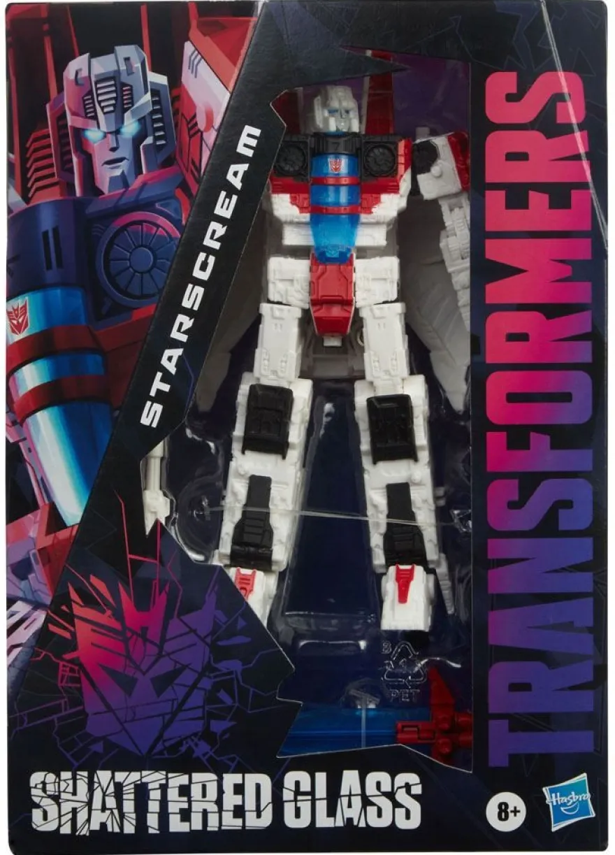 Transformers: Shattered Glass Voyager Class Actionfigur Starscream 18 cm
