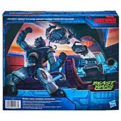 Transformers War For Cybertron Trilogy Deluxe Covert Agent Ravage & Decepticon Forever Ravage
