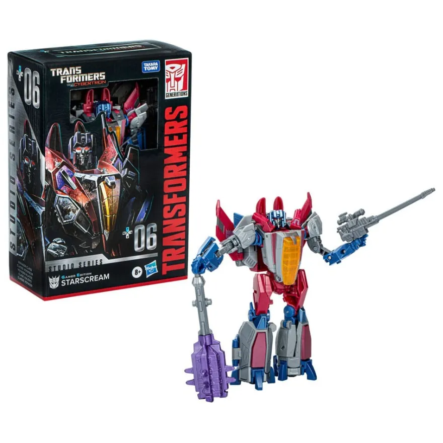 Transformers: War for Cybertron Studio Series Voyager Class Actionfigur Gamer Edition 06 Starscream
