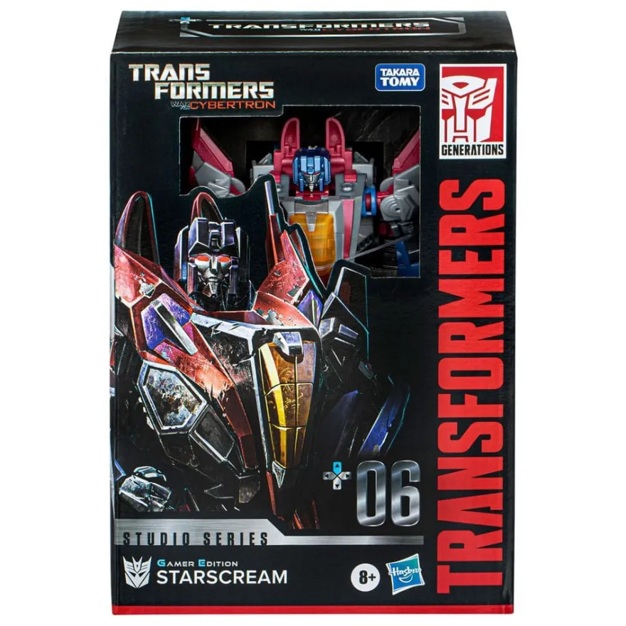 Transformers: War for Cybertron Studio Series Voyager Class Actionfigur Gamer Edition 06 Starscream