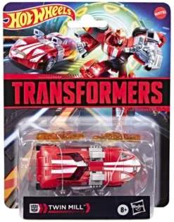 Transformers x Hot Wheels Collaborative Deluxe Class Actionfigur Twin Mill 13 cm