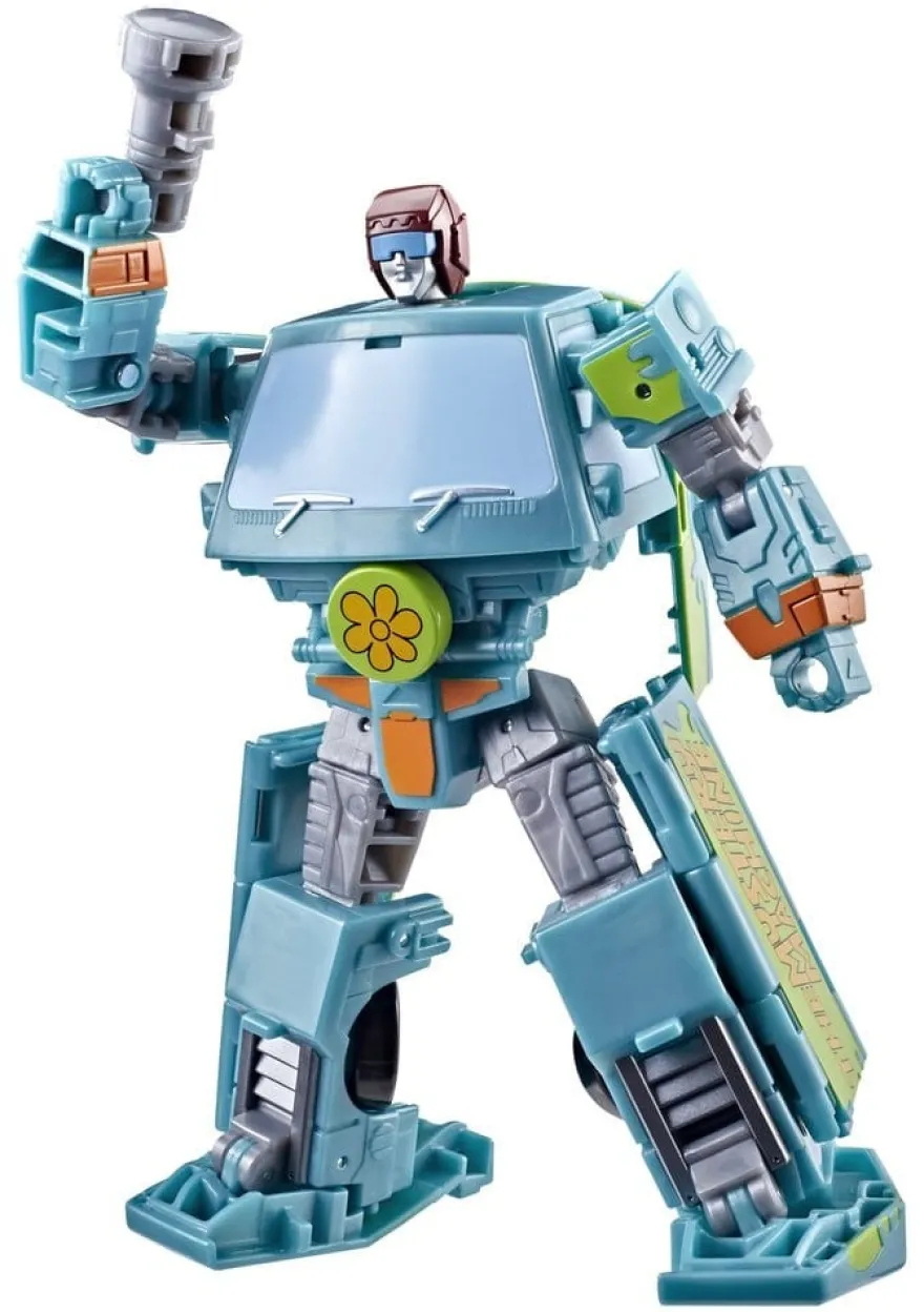 Transformers x Scooby-Doo Actionfiguren 2er-Pack Mysterious Prime & Automutt 15 cm