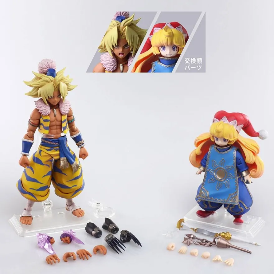 Trials of Mana Bring Arts Actionfiguren Kevin & Charlotte (2-Pack)