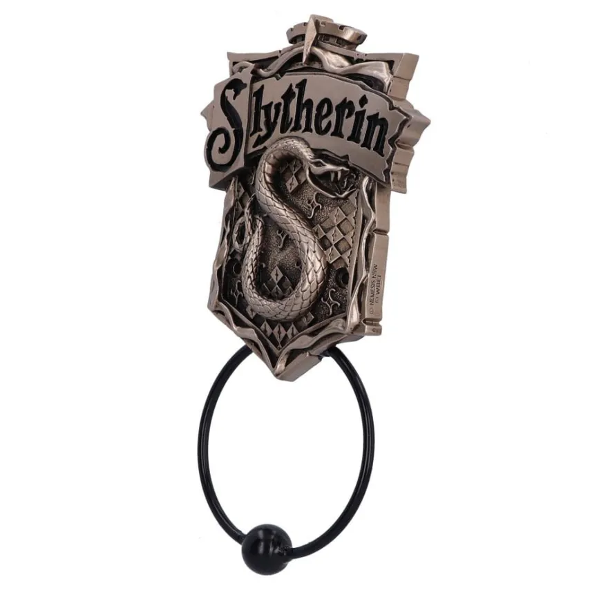 Türklopfer Harry Potter - Wappen von Slytherin 24 cm