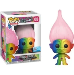 Trolls Classic Funko Pop! Vinylfigur Rainbow Troll (with Pink Hair) Exclusive