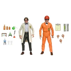 Turtles II - Das Geheimnis des Ooze Actionfiguren 2-Pack Lab Coat Professor Perry and Hazmat Suit Pr