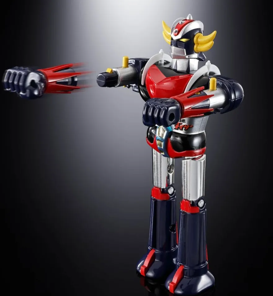 UFO Robo Grendizer Chogokin Actionfigur Deluxe Grendizer & UFO Spazer 14 cm