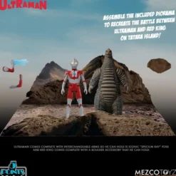 Ultraman '5 Points' Actionfiguren Ultraman & Red King Box-Set