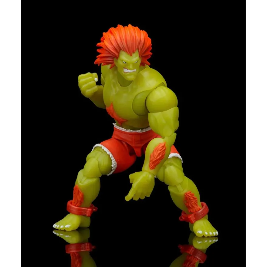 Ultra Street Fighter II Blanka Glow-in-the-Dark 6-Inch Scale Actionfigur