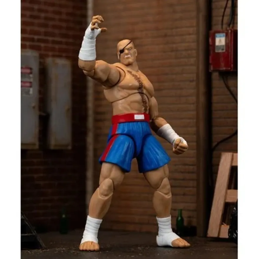 Ultra Street Fighter II Deluxe Actionfigur 1:12 Sagat