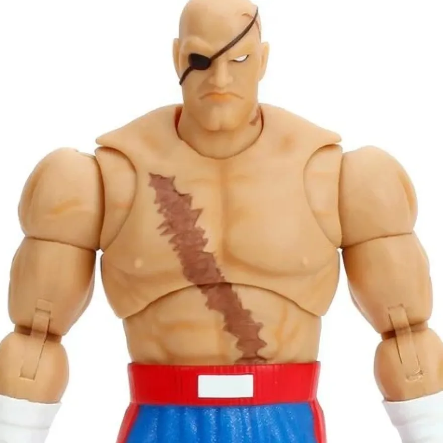 Ultra Street Fighter II Deluxe Actionfigur 1:12 Sagat
